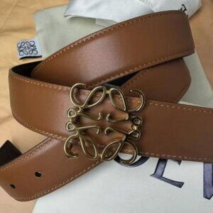 Loewe Cinta Vintage 90 Reversible Belt - With Box & Dust Bag